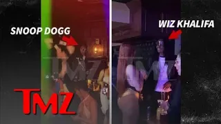 Snoop Dogg, Wiz Khalifa, DJ Quik Party At Wife's Strip Club Opening