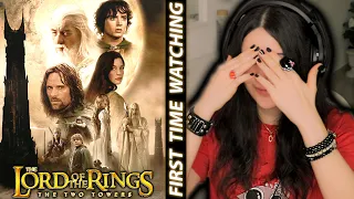 FIRST TIME WATCHING Lord of the Rings The Two Towers Full Reaction | Movie Reaction