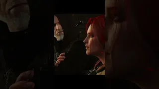 Triss is being cocky
