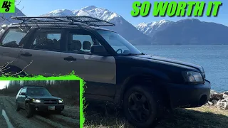 Lifted Subaru Forester Rides Trails To Epic Campsite