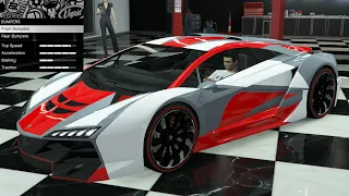 GTA 5 - UPDATED Customization - Pegassi Zentorno (Lamborghini Sesto Elemento/Veneno)