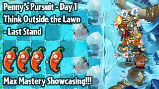 Plants vs. Zombies 2: Penny's Pursuit: Think Outside the Lawn - Day 1: 🌶🌶🌶 - 🌶