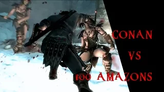 Conan vs 100 Amazons
