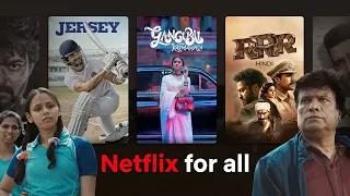 Gangubai Kathiawadi, Jersey, RRR, Thar aur Beast! | There’s a #NetflixForAll | Netflix India