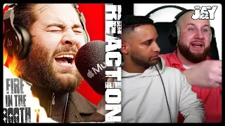 HYPED presents Fire in the Booth Germany - Kolja Goldstein | REACTION ft. Twizzy