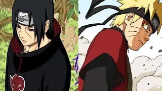 Naruto vs Itachi uchiha[ itachi stops naruto kakashi and sakura]