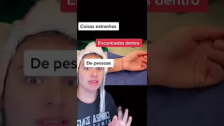 Coisas estranhas encontradas dentro de pessoas 😱