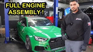 I FINALLY REBUILD THE AUDI RS3 | Forged Build