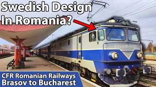 Express train from TRANSYLVANIA onboard a Swedish designed train in Romania