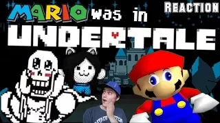 Mariotale - If Mario was in Undertale | REACTION