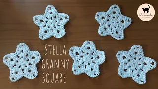 🌟 STELLA GRANNY SQUARE 🌟 - decorazione per Natale