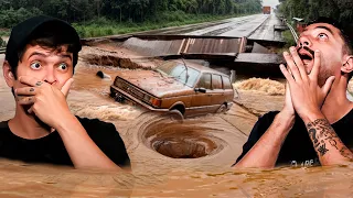 ANTES e DEPOIS do RIO GRANDE SUL - O PROBLEMA É MUITO MAIOR