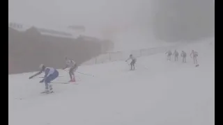 Спортсменки пострадали во время лыжного забега в Сочи