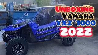 Unboxing The New Yamaha YXZ 1000 cc model 2022😍first start {4k}