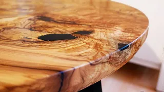 DIY TABLE - Hiding the Joints with EPOXY