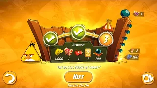 Angry Birds 2 - Daily Challenge Today Chuck's Challenge! (2-2-3 Rooms)