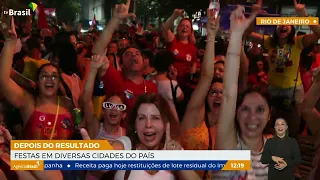Presidente eleito: cidades festejam a vitória de Lula