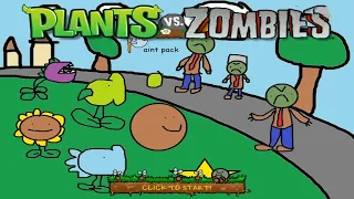 Plants vs Zombies - Paint Pack MOD (Paint Pack vs Zombies)