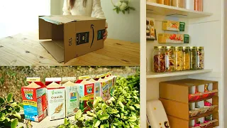 Making a small pantry twice as wide with recyclable items | When no words can comfort you