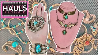 CONSIGNER Estate Jewelry Haul! FINE Native American Unboxing!