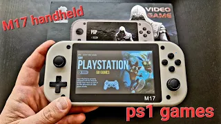 M17 handheld testing ps1 games