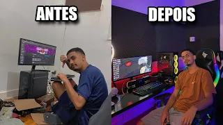 REFORMEI MEU QUARTO GAMER 🥳😍