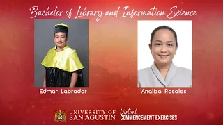 Commencement Exercises 2021 - University of San Agustin