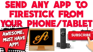 💥INSTALL ANY APP ON FIRESTICK FROM ANDROID PHONE/TABLET WITH THIS ONE APP! FAST & EASY!💥