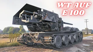 Waffenträger auf E 100 (4x ) World of Tanks , WoT Replays tank game