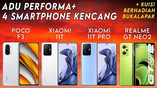 Perbandingan Performa Poco F3 vs realme GT Neo 2 vs Xiaomi 11T vs Xiaomi 11T Pro feat Bukalapak