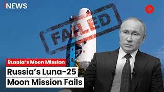 Luna 25 Crash: Russia's Moon Mission Ends In Failure As Luna-25 Spacecraft Crashes On Lunar Surface