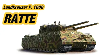 Almanların Çılgın Projesi  P. 1000 RATTE !