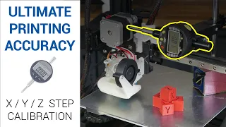 Calibrating your XYZ steps using a dial gauge for maximum accuracy