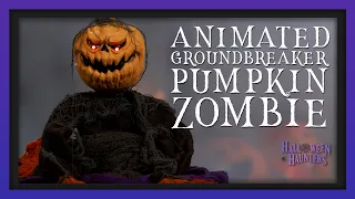 Halloween Haunters | Animated Groundbreaker Pumpkin Zombie