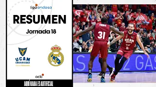 UCAM Murcia - Real Madrid (73-61) RESUMEN | Liga Endesa 2023-24