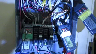 Neutral wires illegally connected between separate sub panels