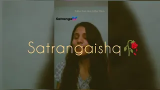 SATRANGA Female Cover | Animal | Arjit singh❤️