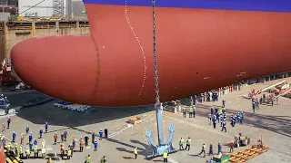 Crazy Process of Testing Brand New Container Ships Before Launching