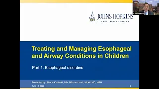 Treating and Managing Esophageal Conditions in Children