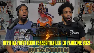 Black Adam  Official First Look Teaser Trailer  DC FanDome 2021 Reaction