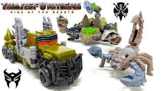 Transformers RISE OF THE BEASTS Mainline Battle Changer SCOURGE! SCORPONOK & OPTIMUS PRIMAL Review