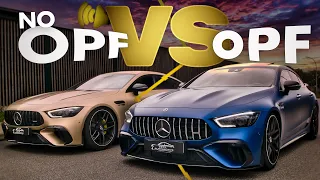 OPF Sound comparison Mercedes Benz GT63s AMG 🔥