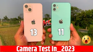 iPhone 13 V/s iPhone 11 Full Details Camera Copmarison in 2023 Shoking Result 🔥😱