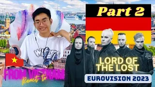 From VietNam - React to LORD OF THE LOST PART 2 - Eurovision 2023 Germany's Singer