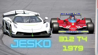 Can Koenigsegg Jesko beat the Ferrari F1 1979 (Gilles Villeneuve)? - Canadian Grand Prix