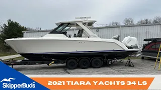 2021 Tiara Yachts 34 LS Yacht Tour SkipperBud's