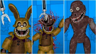 Repairing Into The Pit Springbonnie | FNAF/SFM Animation