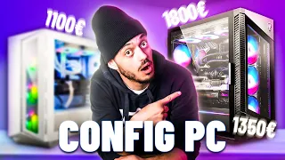 CONFIG PC GAMER ULTIME à 1100€, 1350€ et 1800€   JUIN