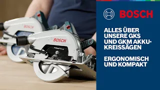 Alles über die Akku-Kreissägen GKS 18V-70 L, GKS 18V-57-2 (L) und GKM 18V-50