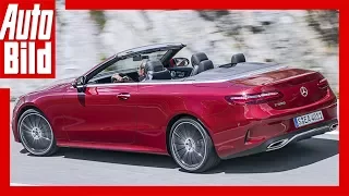 Mercedes-Benz E-Klasse Cabrio A238 (2017) / Fahrbericht / Details / Interieur / Exterieur / E 300